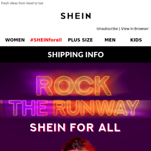 💥 #SHEINforAll | Rock The Runway: SHEIN for All (AD)