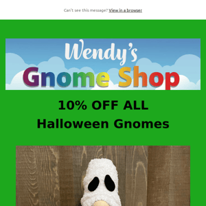 Halloween Gnome Sale