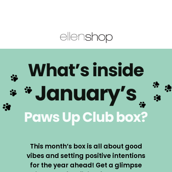 January’s Paws Up Club is the purrrfect gift for your kitty!