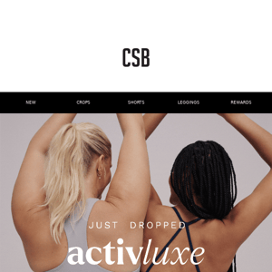 JUST DROPPED: ACTIVLUXE