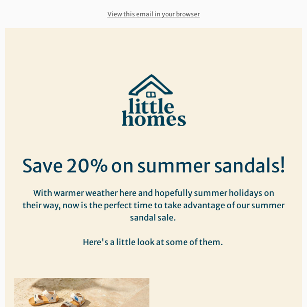 Amazing savings on sandals! ☀