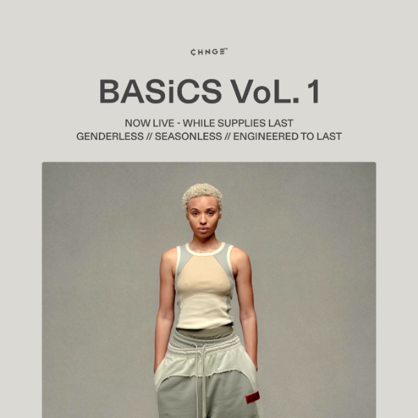 BASiCS VoL. 1: while supplies last