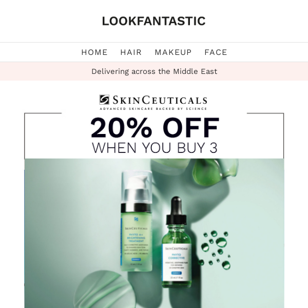 SkinCeuticals 🤍 20% Off...