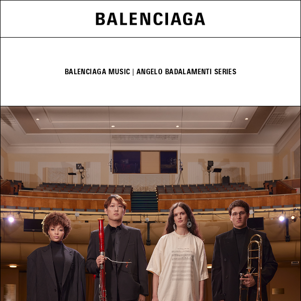 Balenciaga Music | Angelo Badalamenti Series