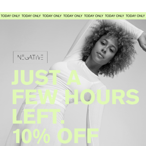 JUST A FEW HOURS LEFT: 10% OFF WHIPPED