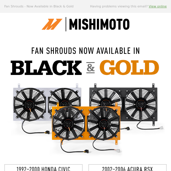 All New Fan Shroud Colors - Get Yours Now!