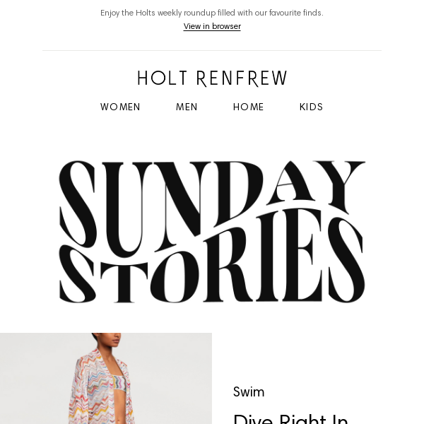 Sunday Stories | Resort Wear