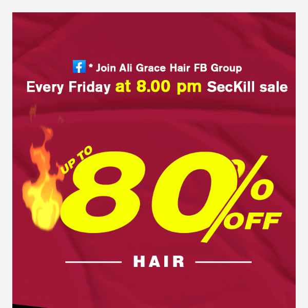 Take a second look!Aligrace Hair FB Group Sale!!!