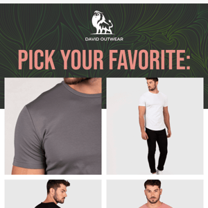 Spring Refresh: Premium T-Shirts!