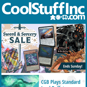 Sword and Sorcery Sale, Preorder MTG March of the Machine, Hot New Releases, and More!