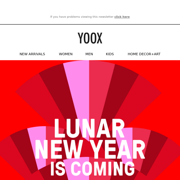 Up to 80% OFF: Get ready for Lunar New Year with our promotion