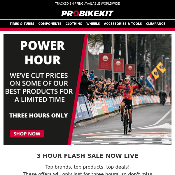 Power Hour Sale Now Live