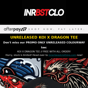 UNRELEASED Koi X Dragon giveaway!