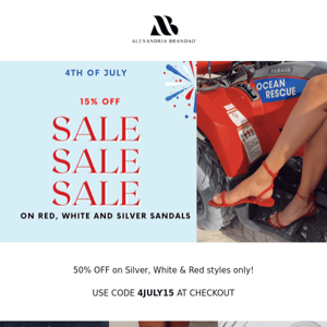 4th July SPECIAL SALE!