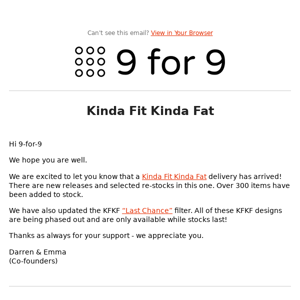 Kinda Fit Kinda Fat | Delivery!