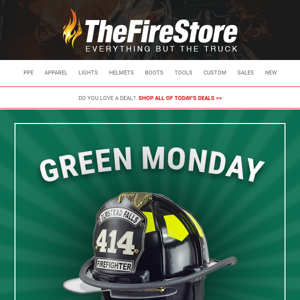 Continuing our fire deals on Green Monday!