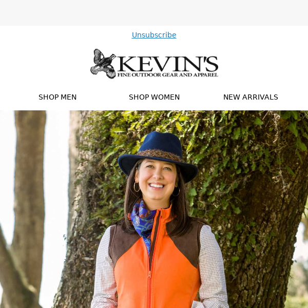 Save on Kevin’s Huntress Apparel!