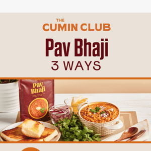 3 Delicious Ways to Eat Our Pav Bhaji