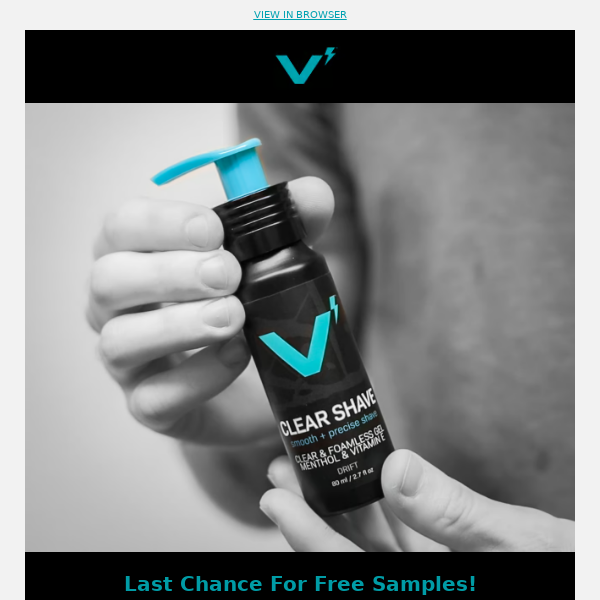 Last Chance For Free Samples