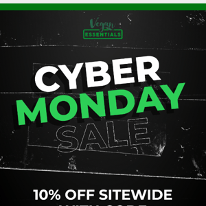 🚨 10% OFF | CYBER MONDAY the biggest SALE of the year 🚨