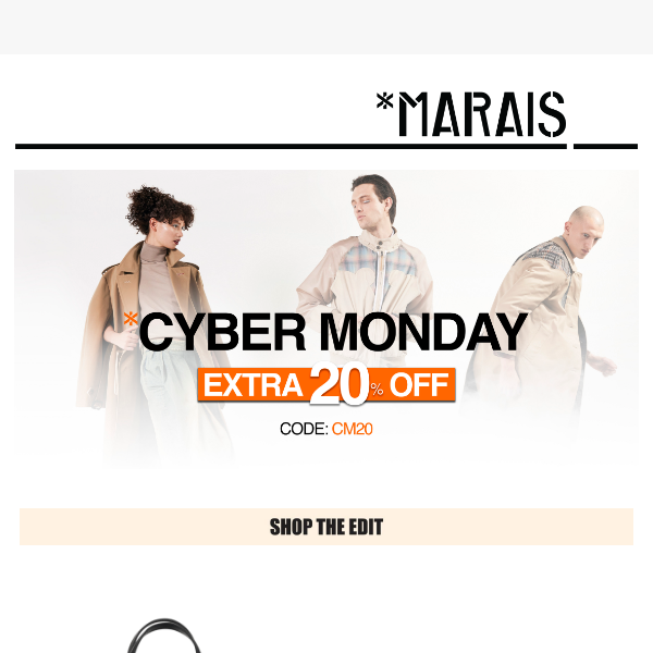 Shop Cyber Monday: Extra 20% Off