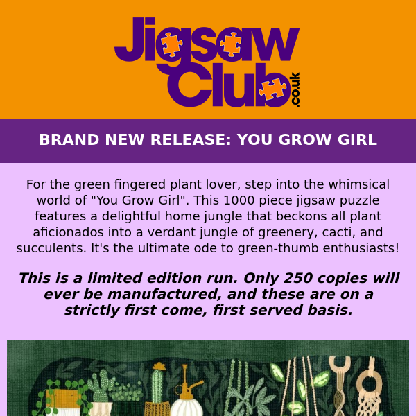 RELEASED NOW! YOU GROW GIRL
