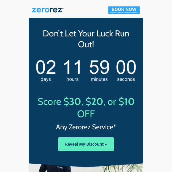💰Just 3 days left for up to $30 OFF Zerorez of St. Louis…