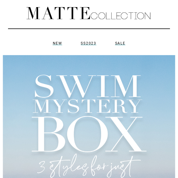Our Swim Mystery Box is back!  ⏰