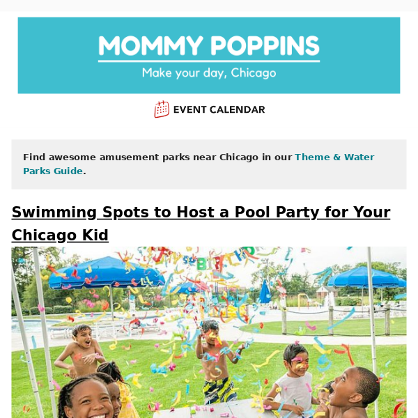 Swimming Spots to Host a Pool Party for Your Chicago Kid