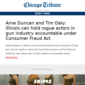 Illinois can hold rogue actors in gun industry accountable under Consumer Fraud Act