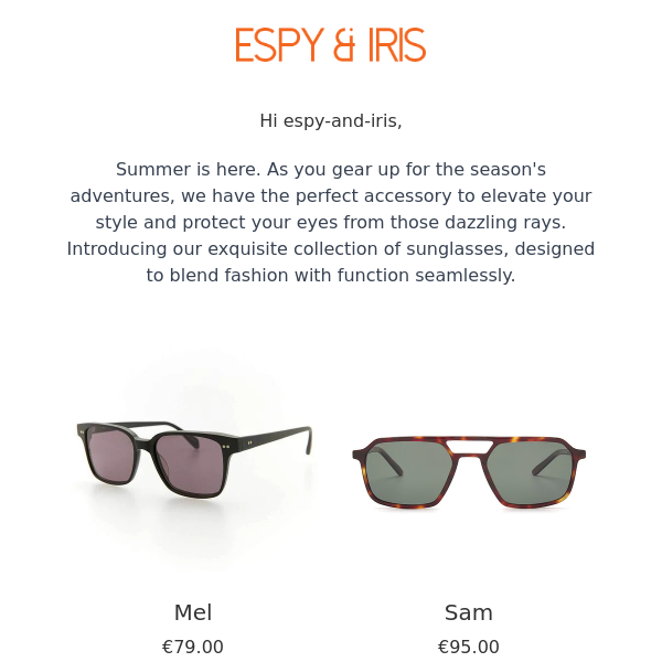 Limited time offer: Get your perfect pair of shades with a discount!