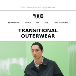 Yoox, transition effortlessly from season to season with these jackets >>