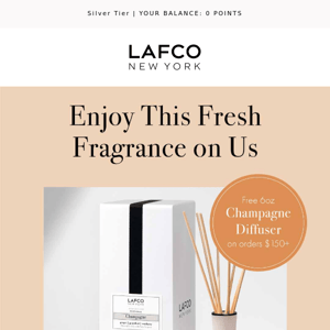 A free Champagne diffuser!