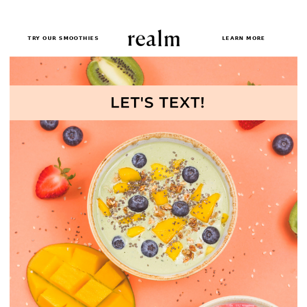 Sign up for text and get our special recipe book!