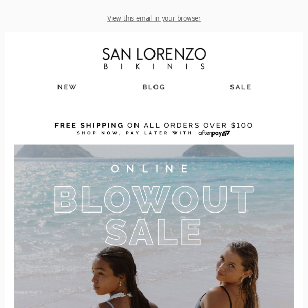 Blow Out Sale STARTS NOW! 💥