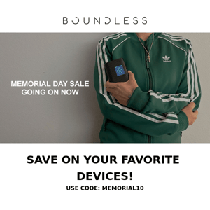 Memorial Day Sale - Going On Now!