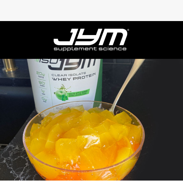 Weekend JYM Lyfe: Clear Protein Jello