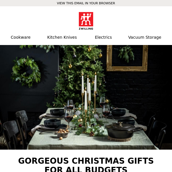 Still looking for that gift? Pop to your local ZWILLING store!