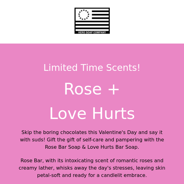 Exclusive V-Day Scents Available