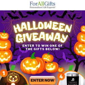 Enter Our Halloween Giveaway & Win! 🎃