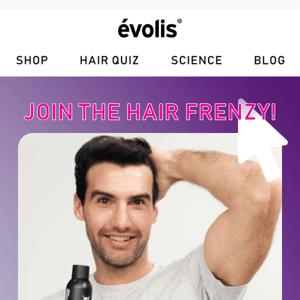 LAST DAY! Hair Frenzy ends midnight! 🏃‍♂️