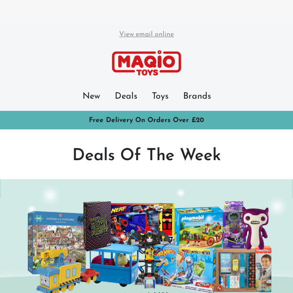 Toy Deals: Up to 65% Off! 🚀