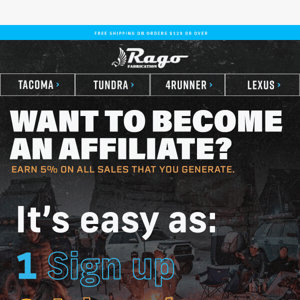 Want to become an affiliate? 🤑