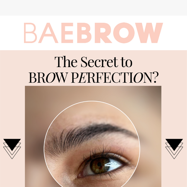 Unveil Your Brow Perfection with BAEBROW's Three Secrets! 🤫