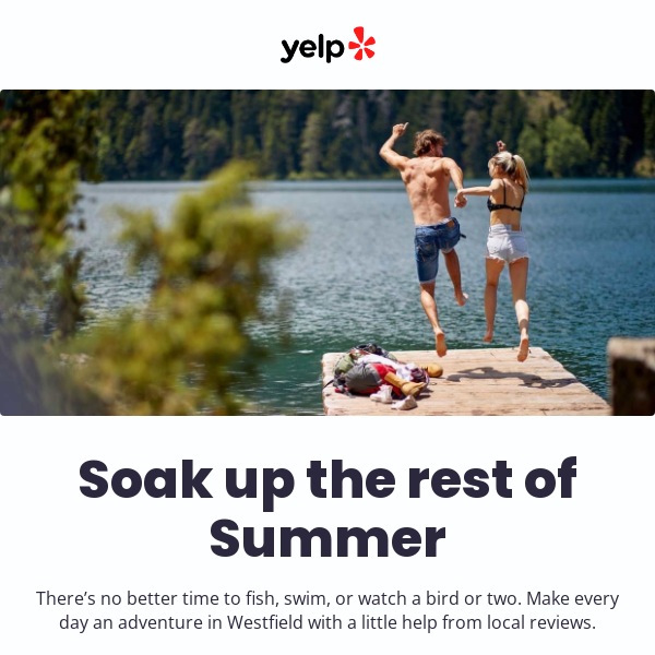 Summer isn’t over, Yelp