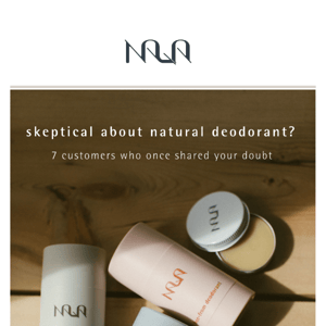 skeptical about natural deodorant? 🤷🏽‍♀️