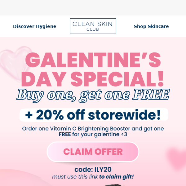 Buy one get one FREE! Galentine's Day SPECIAL 💞