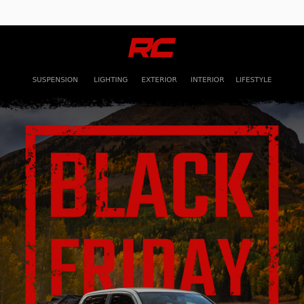 Black Friday Early Access!