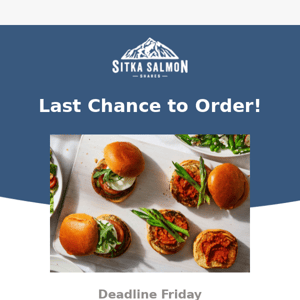 Last Call for Grill-Ready Salmon Burgers + Check Out Our New Website!