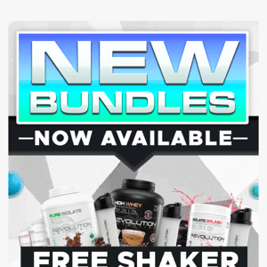 😍 Free Shaker with every Bundle!